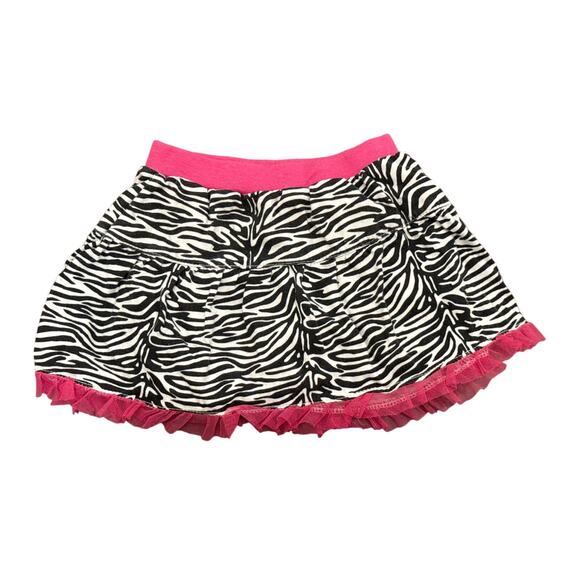 Strawberry Shortcake Zebra Print And Pink Baby Girl Skirt Size 4T - Picture 1 of 6